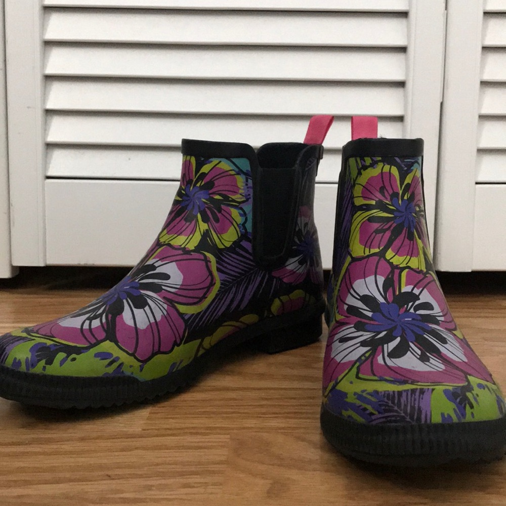 Printed Rainboots
